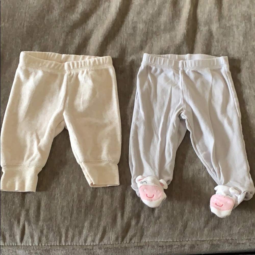 Baby night gown pants